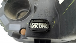 Headlight front right bare Dodge Challenger 15-19 rest, halogen, sand