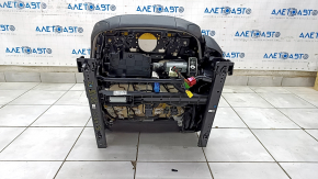 Driver's seat Audi Q5 80A 18-24 with AIRBAG, leather, black, electric, heated, dented, cracks