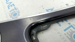Dodge Challenger 15-19 center console trim peeling paint, nicks, scratches, broken mount