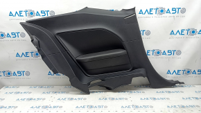 Rear row trim left Dodge Challenger 15-19 black, scratches