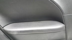Rear row trim left Dodge Challenger 15-19 black, scratches