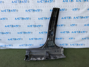 The central right body pillar Toyota Camry v70 18-24 is sawn off, pokes