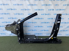 Front quarter left Toyota Camry v70 18-24 black, without side member, with central pillar