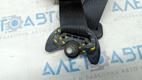 Seat belt rear right Dodge Challenger 09- black, cracks on the plug