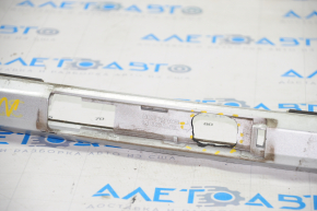 Longitudinal roof rail left Nissan Murano z52 15- gray, cutout for cross rail, broken fastener, without plugs