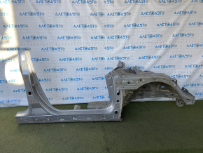 Front quarter right Honda Accord 18-22 silver with central pillar, without upper pillar