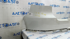 Bare rear bumper VW Tiguan 12-17 rest, upper part, white