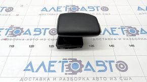 Gear knob Audi Q5 80A 18-20 leather, black, worn