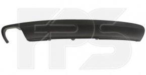Rear bumper lip Audi A4 B8 13-16 rest sedan