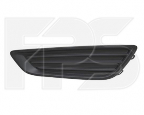 Bumper grille right Ford Focus mk3 15-18 rest, structure, without fog lights