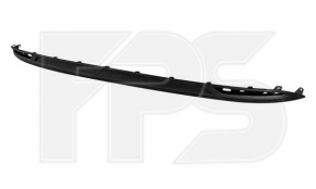 Rear bumper trim Ford Fusion mk5 13-18 for 1 pipe mat