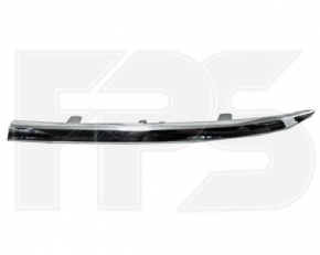 Left molding of radiator grille Honda CRV 12-14 prerest