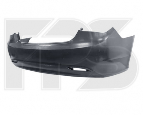 Rear bumper bare Hyundai Sonata 11-13