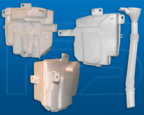 Washer reservoir Mitsubishi Outlander 14-21 with neck and cap,