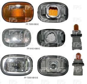 Front left turn signal Toyota Corolla e12 02-06 DEPO