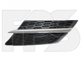 Right radiator grille insert Toyota Rav4 13-15 prerest