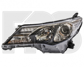 Headlight front right Toyota Rav4 13-15 bare prerest