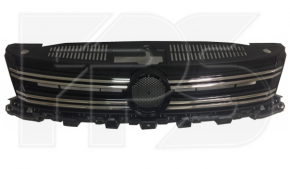 Radiator grill assembly VW Tiguan 12-17 rest without emblem