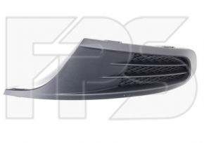 Front bumper grille side right VW Jetta 11-14 USA without fog lights