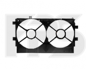 Diffuser radiator shroud bare Mitsubishi Outlander Sport ASX 10- 2.0 2.4 under 7 blades