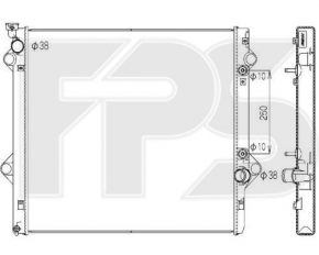 Radiator cooling water Lexus GX470 03-09