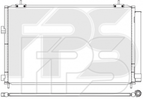 Air conditioner radiator condenser Toyota Rav4 13-18