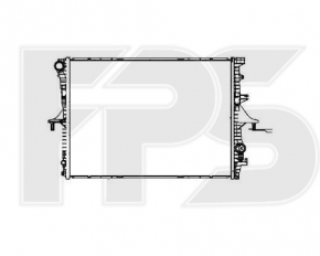 Radiator cooling water Audi Q7 4L 10-15