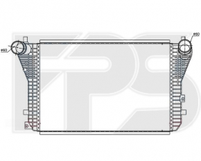 Intercooler VW Jetta 11-18 USA 1.8T