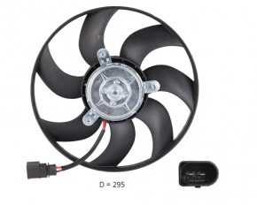 Cooling fan right VW Tiguan 09-17 small