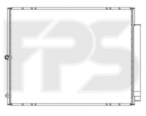 Air conditioner radiator condenser Lexus RX300 RX330 04-06