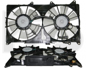 Diffuser radiator shroud assembly Lexus IS250 06-13