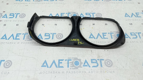 Headlight frame right Dodge Challenger 15-19 rest, black gloss, sand