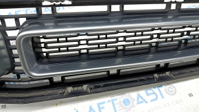 Radiator grill with frame Dodge Challenger 15-19 rest chrome, with emblem, sand