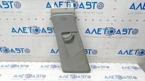 Upper center pillar trim left belt Audi Q5 80A 18-24 gray, dry cleanable