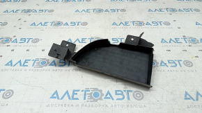 Lower grille radiator deflector front bumper left Dodge Challenger 15-19 rest, missing fragment
