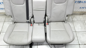 Rear row of seats 2 row Lexus RX350 RX450h 10-15 with airbag, gray leather, without headrests