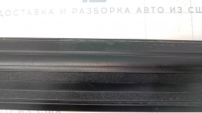 Door sill trim outer front right Audi Q5 80A 18-24 black, scratches, broken guide