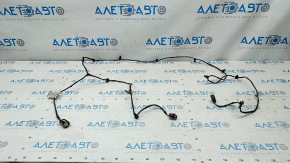 Wiring of the front bumper Dodge Challenger 15-19 rest, under fog lights, under turn signals, the chip is broken