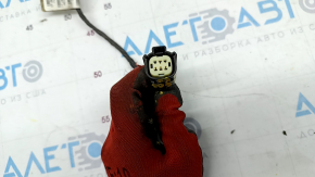 Wiring of the front bumper Dodge Challenger 15-19 rest, under fog lights, under turn signals, the chip is broken