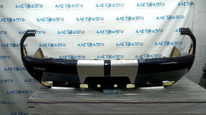 Rear bumper bare Dodge Challenger 15-19 rest, black