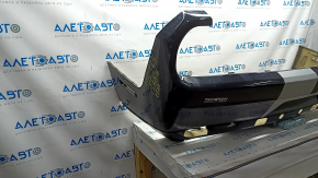 Rear bumper bare Dodge Challenger 15-19 rest, black