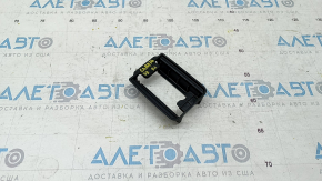 Passenger Seat Rail Plug Rear Left Dodge Challenger 09- Black