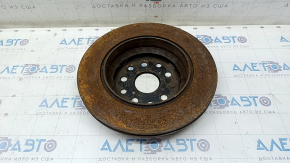 Brake disc rear right Lexus LS460 LS600h 07-12 RWD 315/20mm rusty