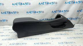Console center armrest and cup holders Dodge Challenger 15-19 rest black, scratches