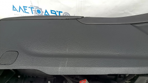 Console center armrest and cup holders Dodge Challenger 15-19 rest black, scratches