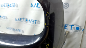 Bare front bumper Dodge Challenger 15-19 rest, black, broken, pressed, scratches