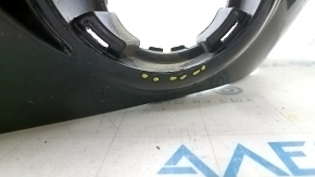 Bare front bumper Dodge Challenger 15-19 rest, black, broken, pressed, scratches