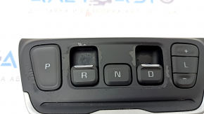 GMC Terrain 18-button gear shifter, peeling coating, scratches on chrome
