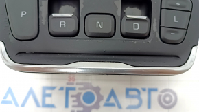 GMC Terrain 18-button gear shifter, peeling coating, scratches on chrome