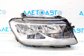 Headlight front right bare VW Tiguan 18-21 halogen, DRL halogen, TYC
